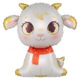 Фигура (39''/99 см) Козочка, Сатин, 1 шт_1