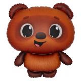 Фигура (35''/89 см) Крошки, Винни-Пух, Сатин, 1 шт_1