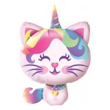 Фигура (36''/91см) Котенок Единорог 1 шт. _1