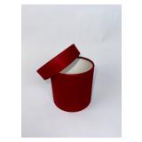 Коробка с крышкой, Бордовый, 12*12 см, 1 шт._1