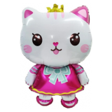 Фигура (31"/79см) Котенок Принцесса 1шт._1
