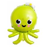 Фигура (37''/94см) Осьминог, Зеленый 1 шт._1