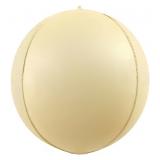 Сфера 3D (22"/56см) Белый песок 1 шт._1