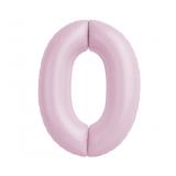 Цифра 0 Slim (40"/102см) Зефирный 1 шт._1