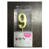 Свеча "Happy Birthday" (45мм) 1 шт._1