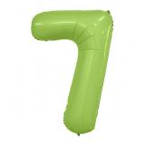 Цифра 7 Slim (40''/102см) Фисташка 1 шт._1