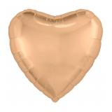 Сердце (19"/48см) Персиковый пух, 1 шт. _1