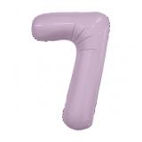 Цифра 7 Slim (40"/102см) Орхидея, 1 шт._1
