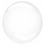 Сфера 3D (36"/91см) Deco Bubble Прозрачный, Кристалл 1 шт._1