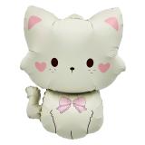 Фигура (28''/71 см) Кошечка с бантиком, 1 шт_1