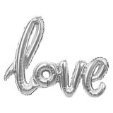 Фигура (40"/104см) Love, Серебро 1 шт. в уп._1