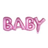 Надпись "Baby" (32''/81см) Розовая 1 шт._1