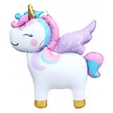 Фигура 3D (24''/61см) Нежный единорог 1 шт. _1