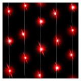 Светодиодная нить "Красного свечения" (3м/30Led) 1 шт._1