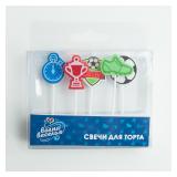 Свечи Футбол Ассорти (2,5см) 5 шт._1